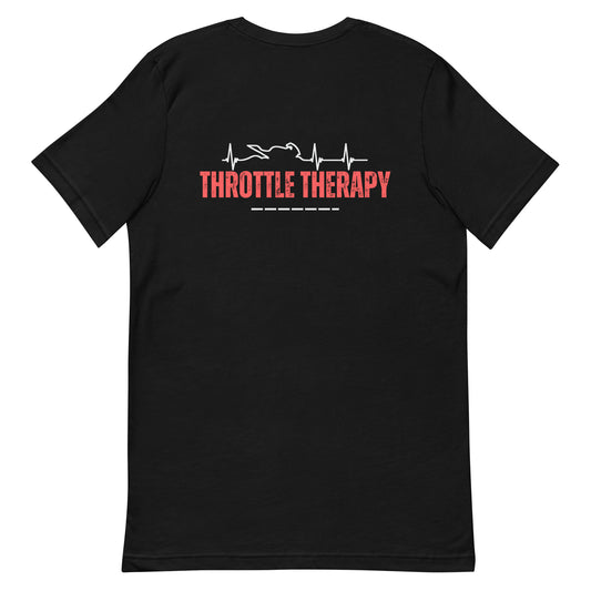 “Throttle Therapy” Dark Colors T-Shirt