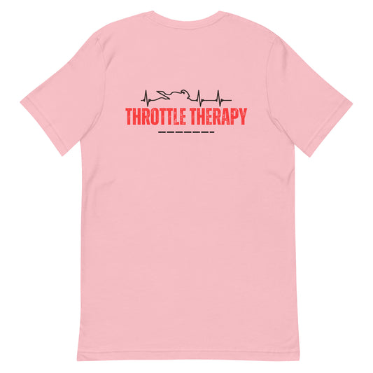 “Throttle Therapy” Light Colors T-Shirt