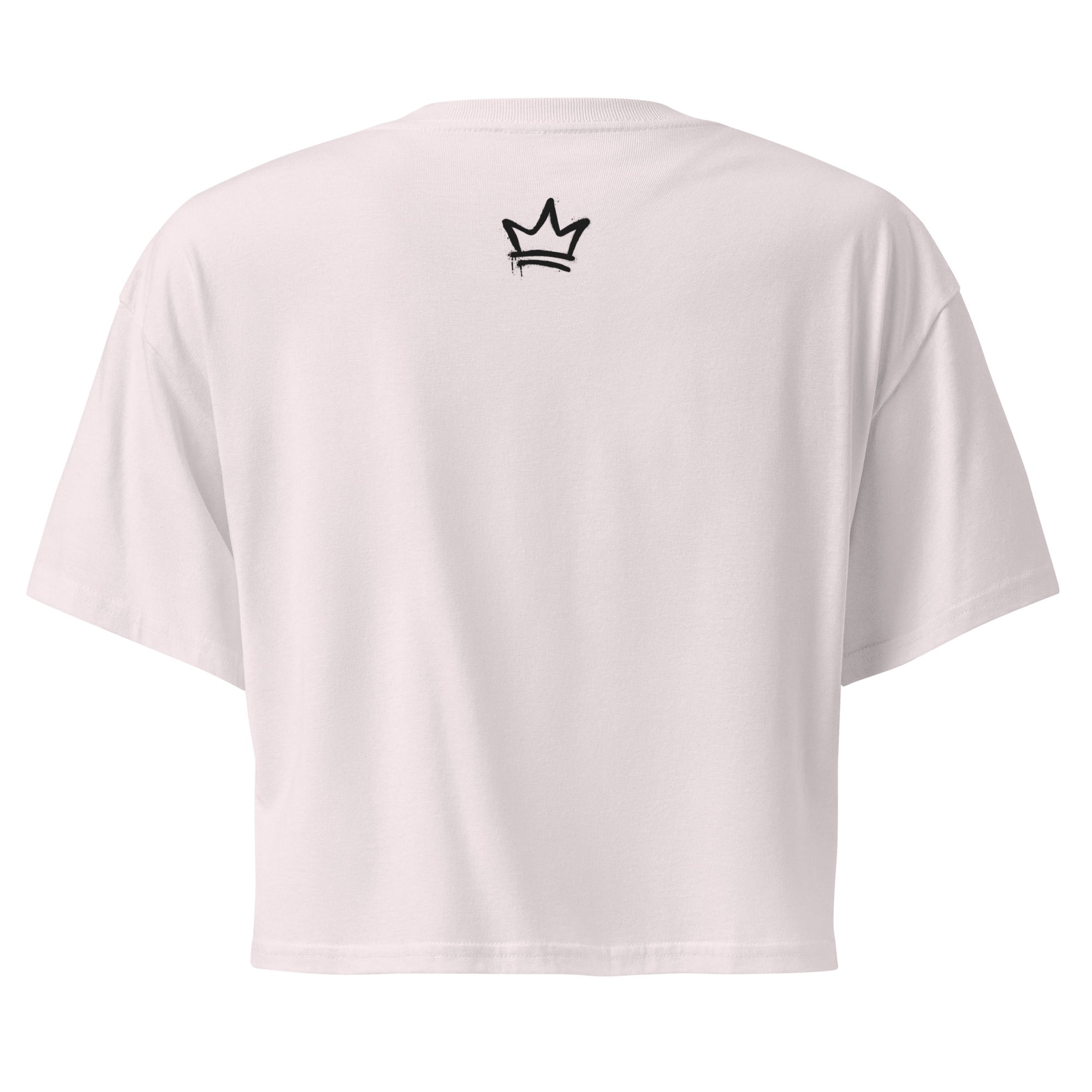 トップス Theredthread blur symbol t-shirt cropped THEREDTHREAD / ザレッドスレッド】S blur symbol t-shirt cropped