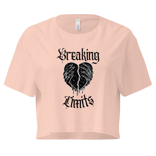 “Breaking Limits” Light Colors Crop Top